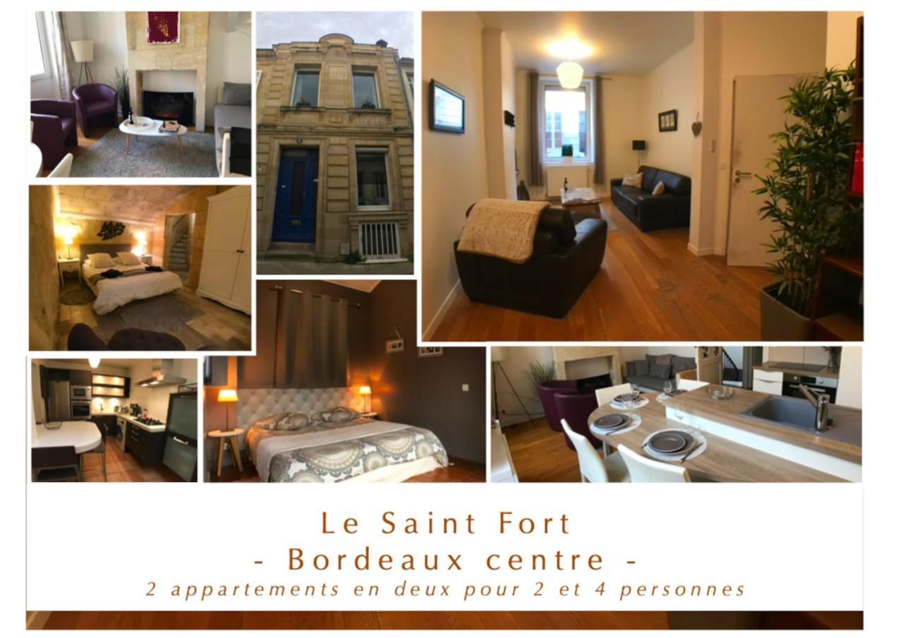Le Saint Fort - Coeur De Bordeaux Apartment Екстериор снимка